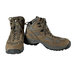 Vasque Breeze Boots Mens Size 11M Gore-Tex 7466 M Trail Brown Hiking Work Vibram